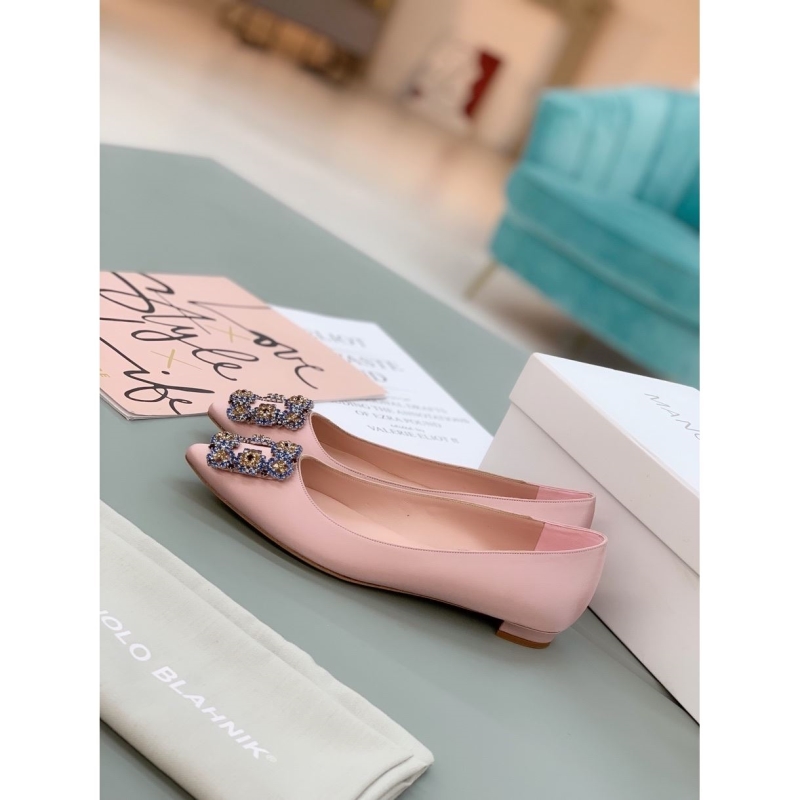 Manolo Blahnik flat shoes